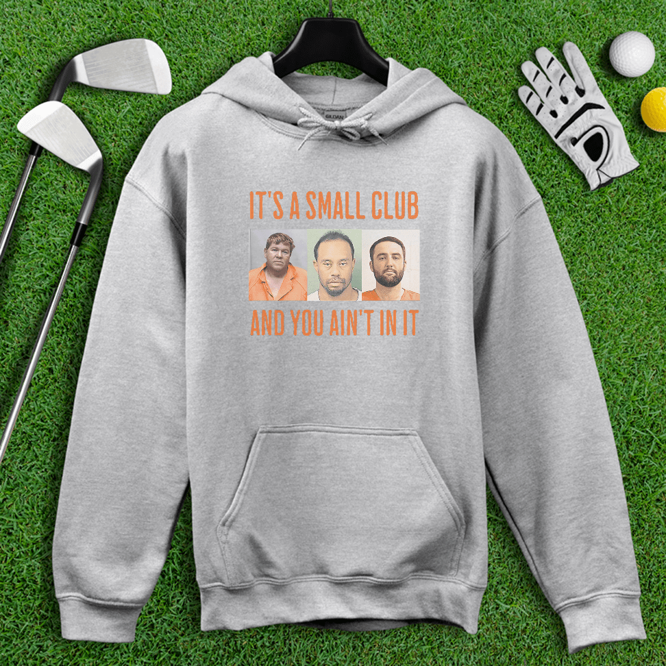Small Club Mugshot Hoodie - TeeHee Golf Gear