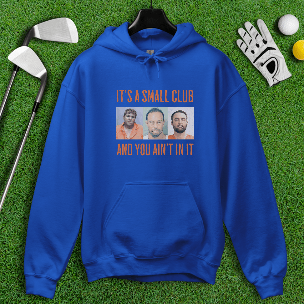 Small Club Mugshot Hoodie - TeeHee Golf Gear