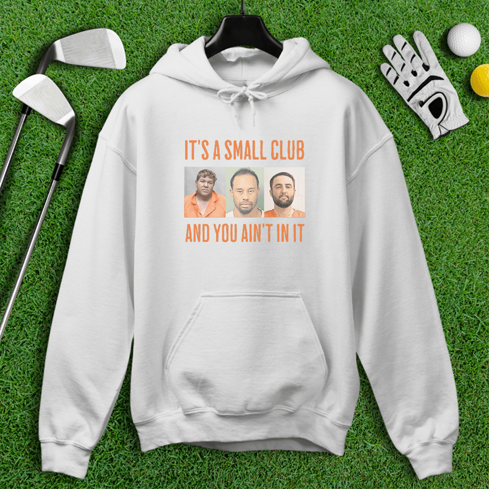 Small Club Mugshot Hoodie - TeeHee Golf Gear