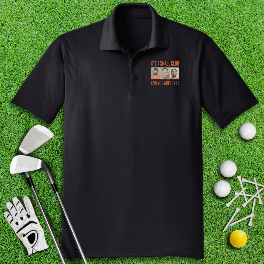 Small Club Mugshot Polo Shirt - TeeHee Golf Gear