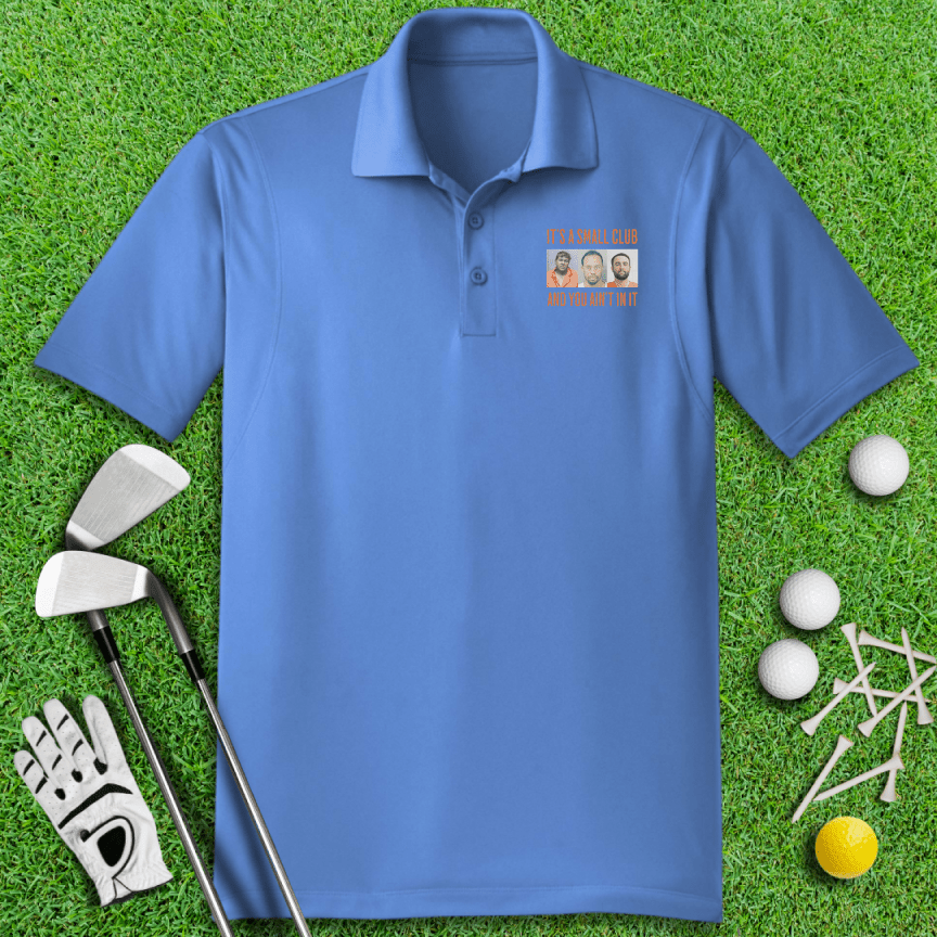 Small Club Mugshot Polo Shirt - TeeHee Golf Gear