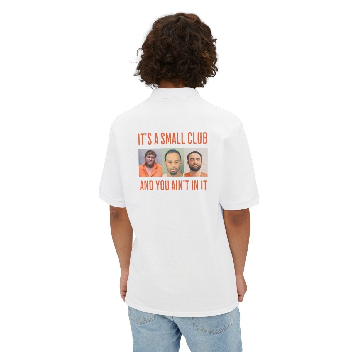 Small Club Mugshot Polo Shirt - TeeHee Golf Gear