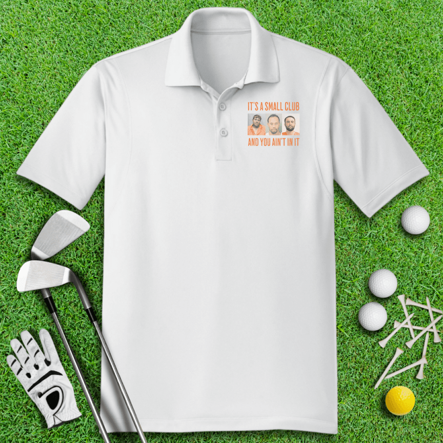 Small Club Mugshot Polo Shirt - TeeHee Golf Gear