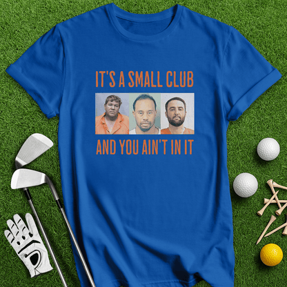 Small Club Mugshot T-shirt - TeeHee Golf Gear