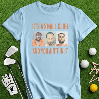 Small Club Mugshot T-shirt - TeeHee Golf Gear