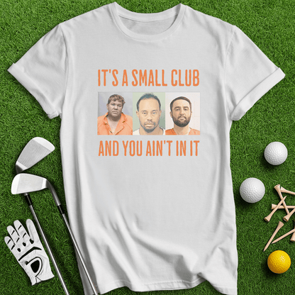 Small Club Mugshot T-shirt - TeeHee Golf Gear