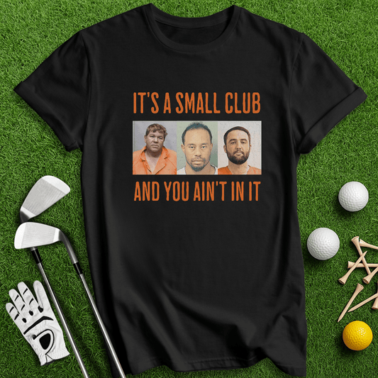 Small Club Mugshot T-shirt - TeeHee Golf Gear