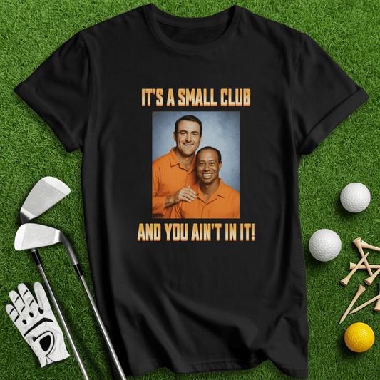 Small Club Step Brothers T-shirt - TeeHee Golf Gear