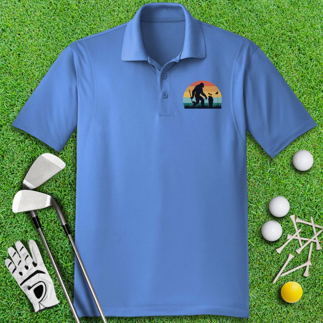 Some Just Looking for Bigfoot and Golf Balls Polo - TeeHee Golf Gear