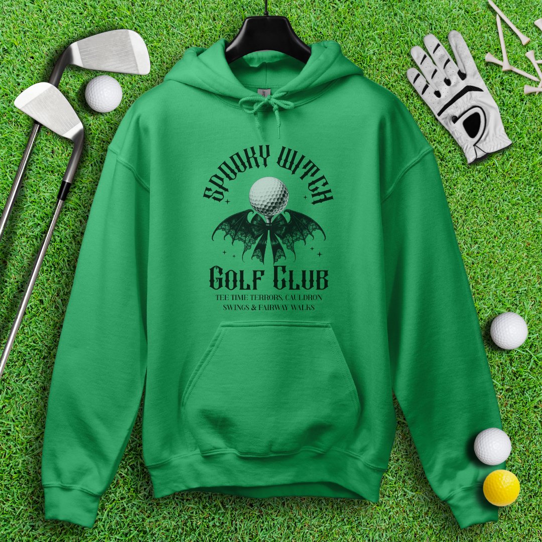 Spooky Witch Golf Club Hoodie - TeeHee Golf Gear