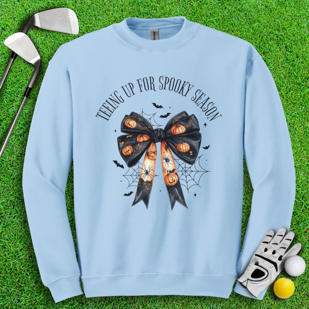 Tee Up For Spooky Season Crewneck - TeeHee Golf Gear