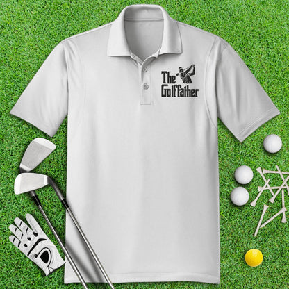 The Golf Father Funny Golf Polo Shirt - TeeHee Golf Gear