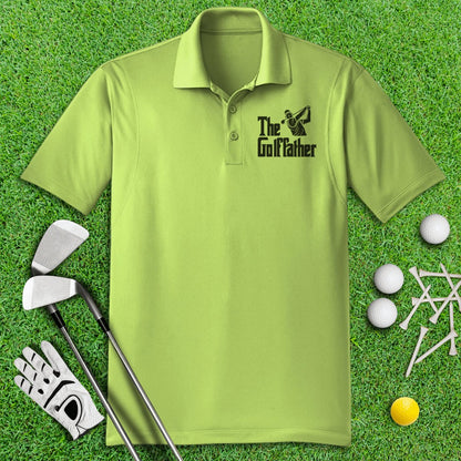 The Golf Father Funny Golf Polo Shirt - TeeHee Golf Gear