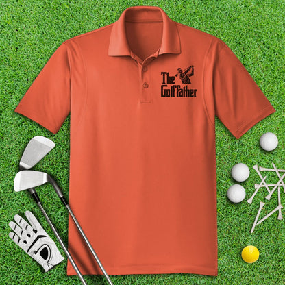 The Golf Father Funny Golf Polo Shirt - TeeHee Golf Gear