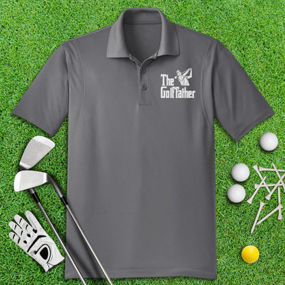 The Golf Father Funny Golf Polo Shirt - TeeHee Golf Gear