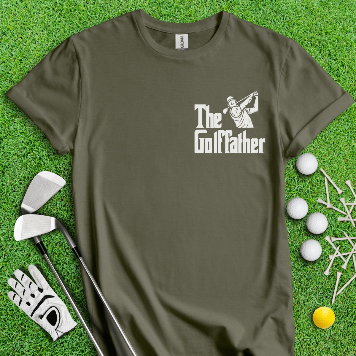 The Golf Father Funny Golf T - Shirt - TeeHee Golf Gear