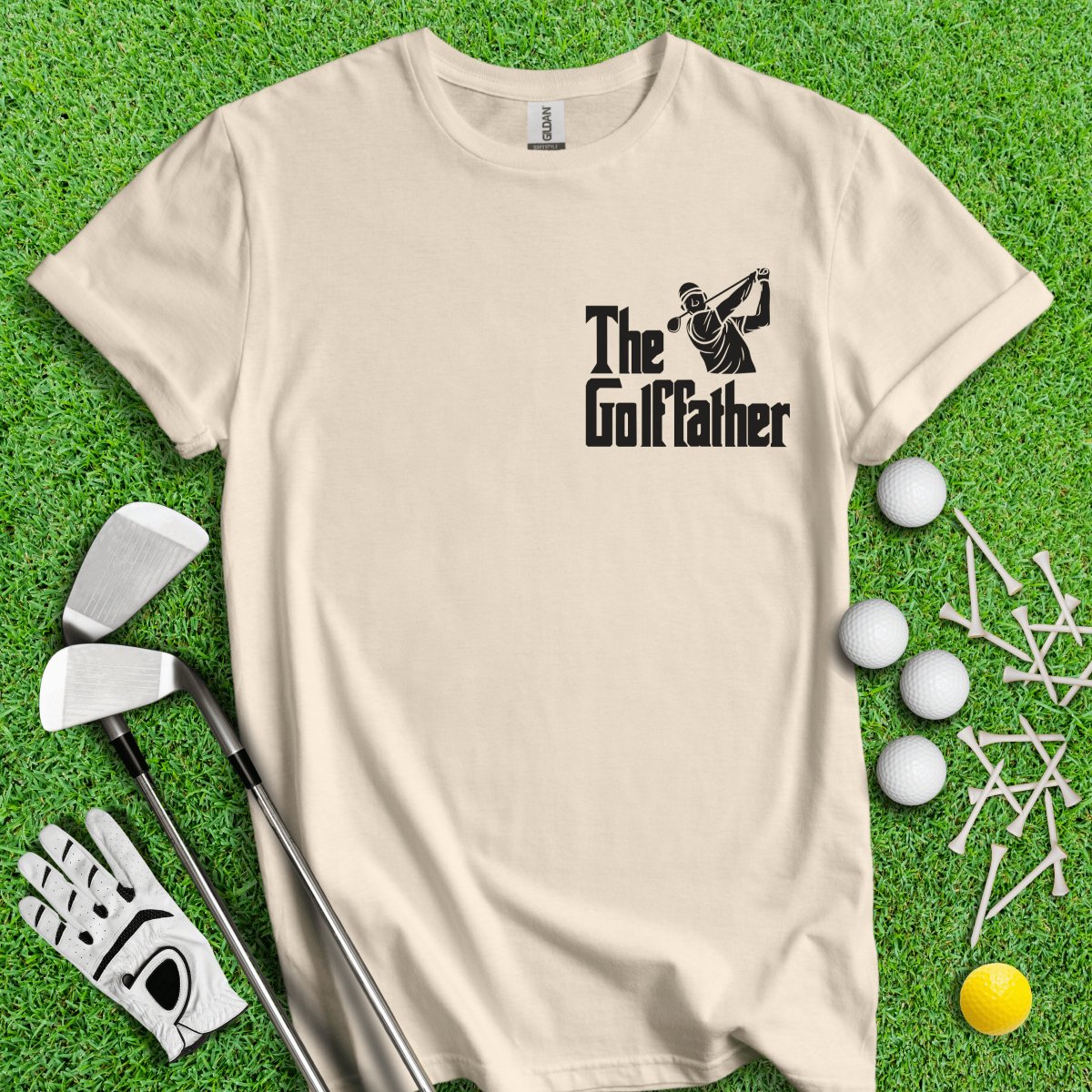 The Golf Father Funny Golf T - Shirt - TeeHee Golf Gear