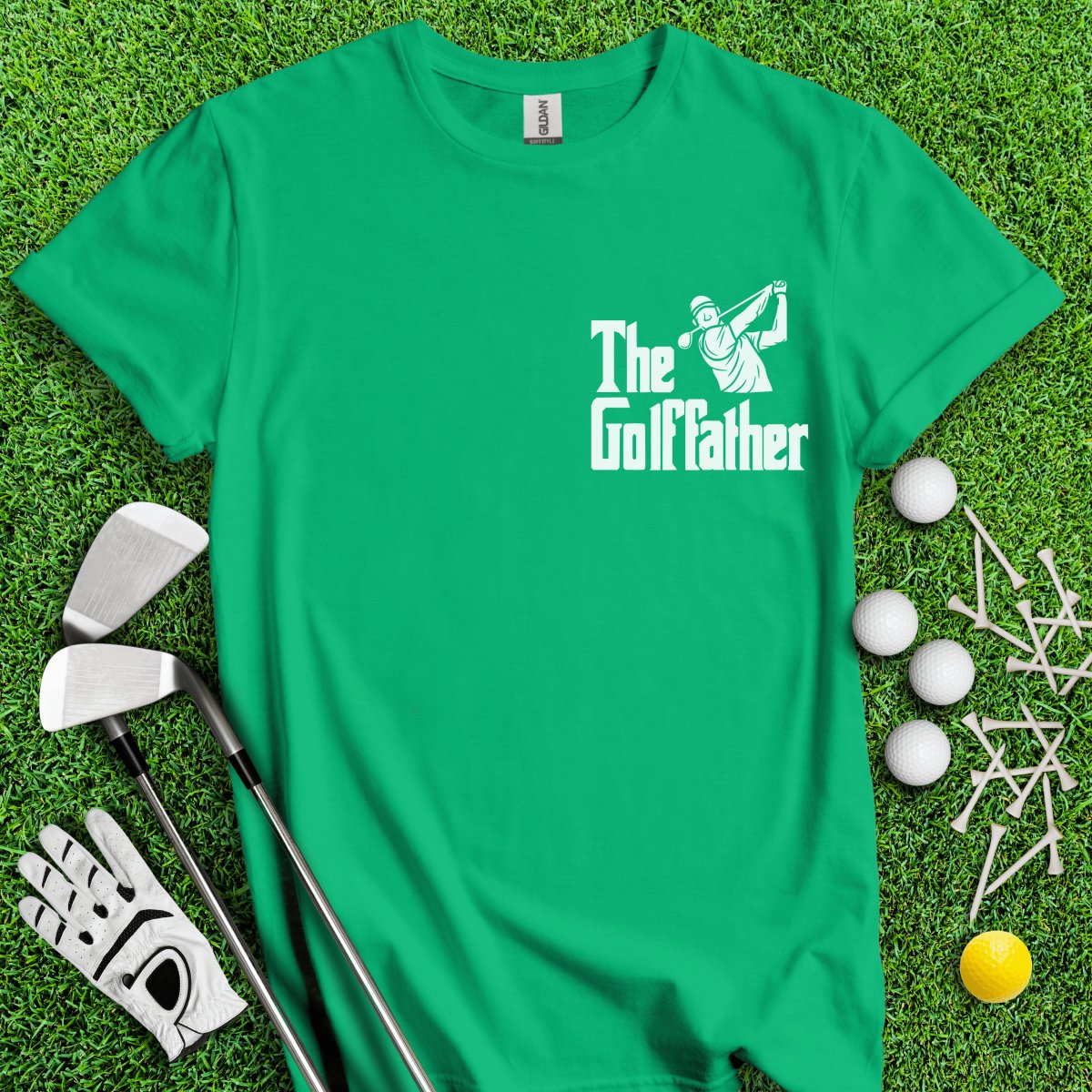 The Golf Father Funny Golf T - Shirt - TeeHee Golf Gear