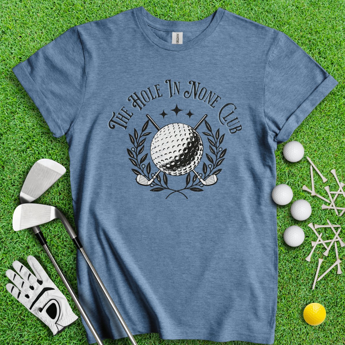 The Hole In None Club T - Shirt - TeeHee Golf Gear