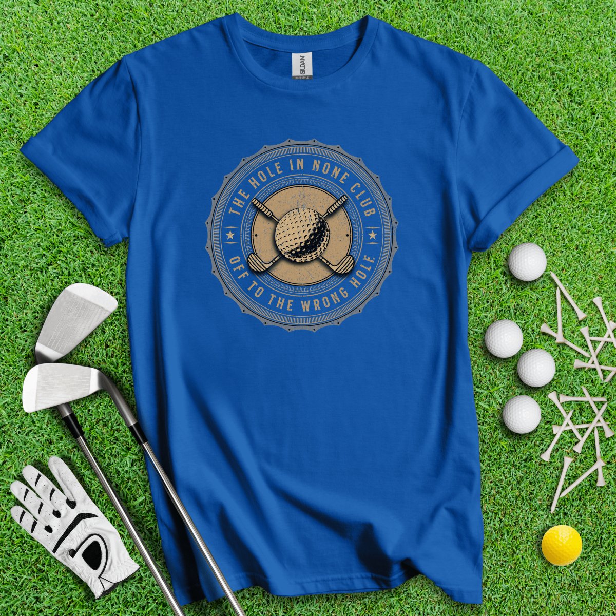 The Hole In None Club T - Shirt - TeeHee Golf Gear