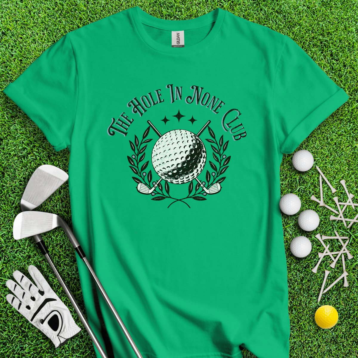 The Hole In None Club T - Shirt - TeeHee Golf Gear