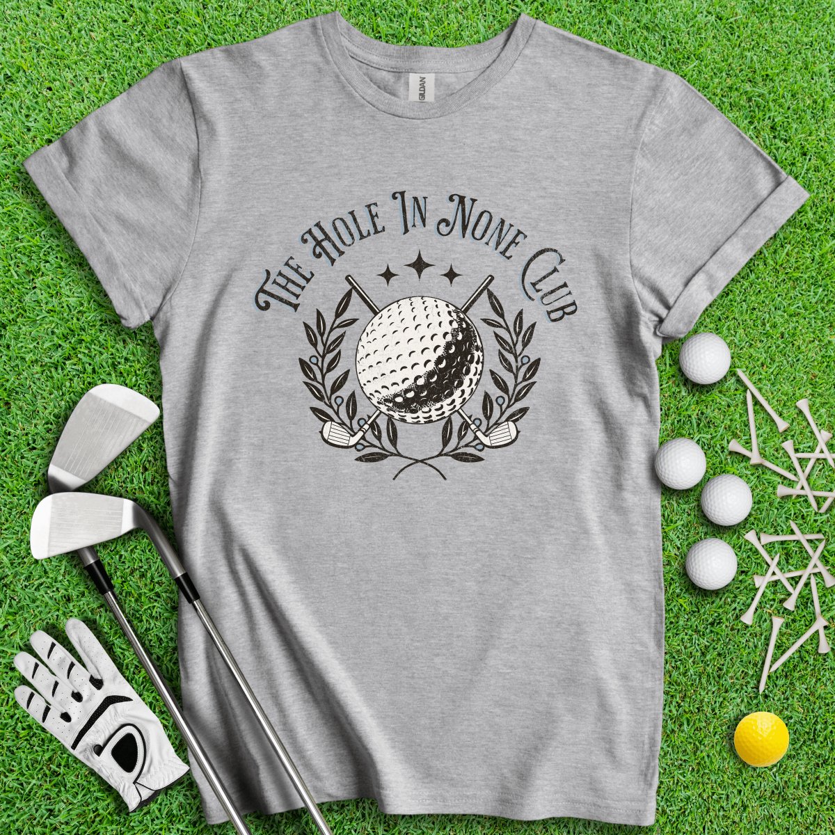 The Hole In None Club T - Shirt - TeeHee Golf Gear