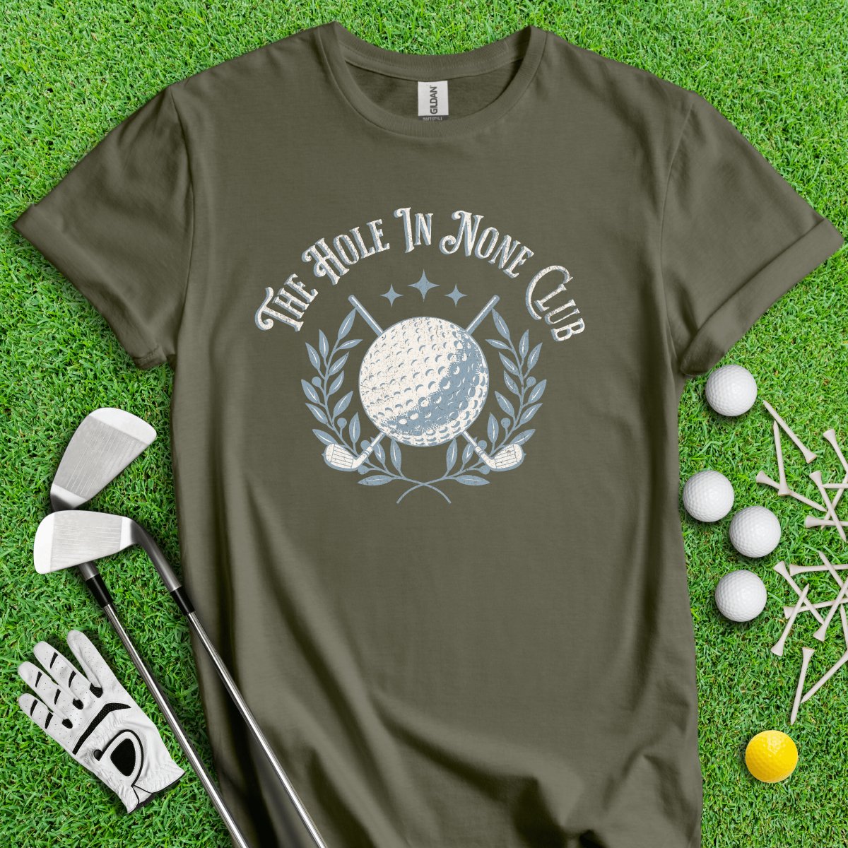 The Hole In None Club T - Shirt - TeeHee Golf Gear