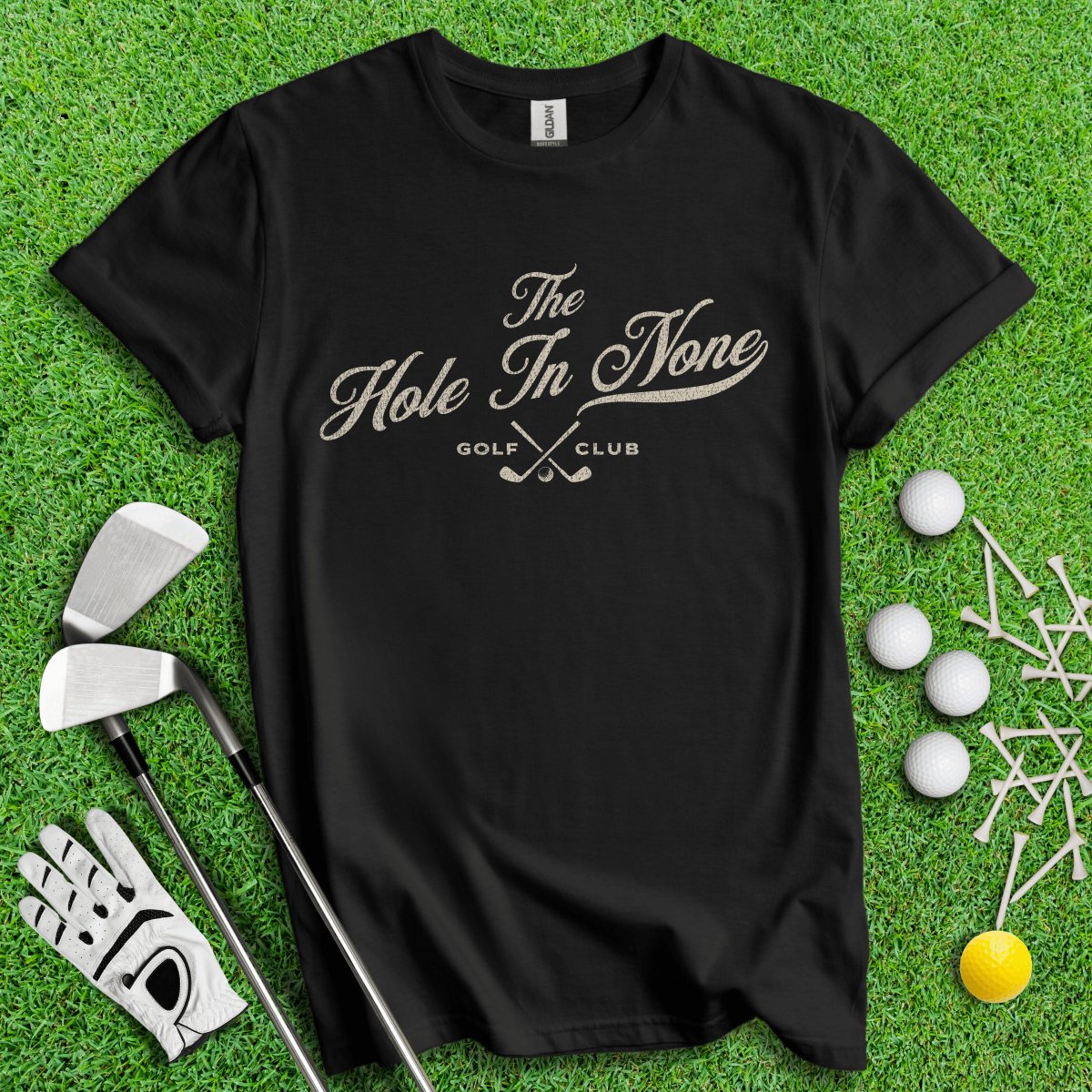 The Hole In None Golf Club T - Shirt - TeeHee Golf Gear