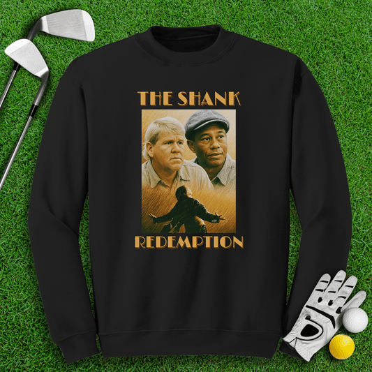 The Shank Redemption Crewneck - TeeHee Golf Gear