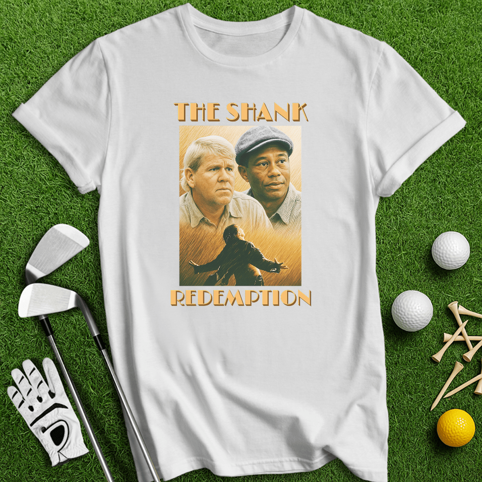 The Shank Redemption T-shirt - TeeHee Golf Gear