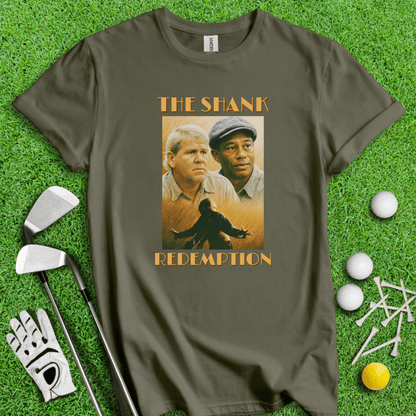 The Shank Redemption T-shirt - TeeHee Golf Gear