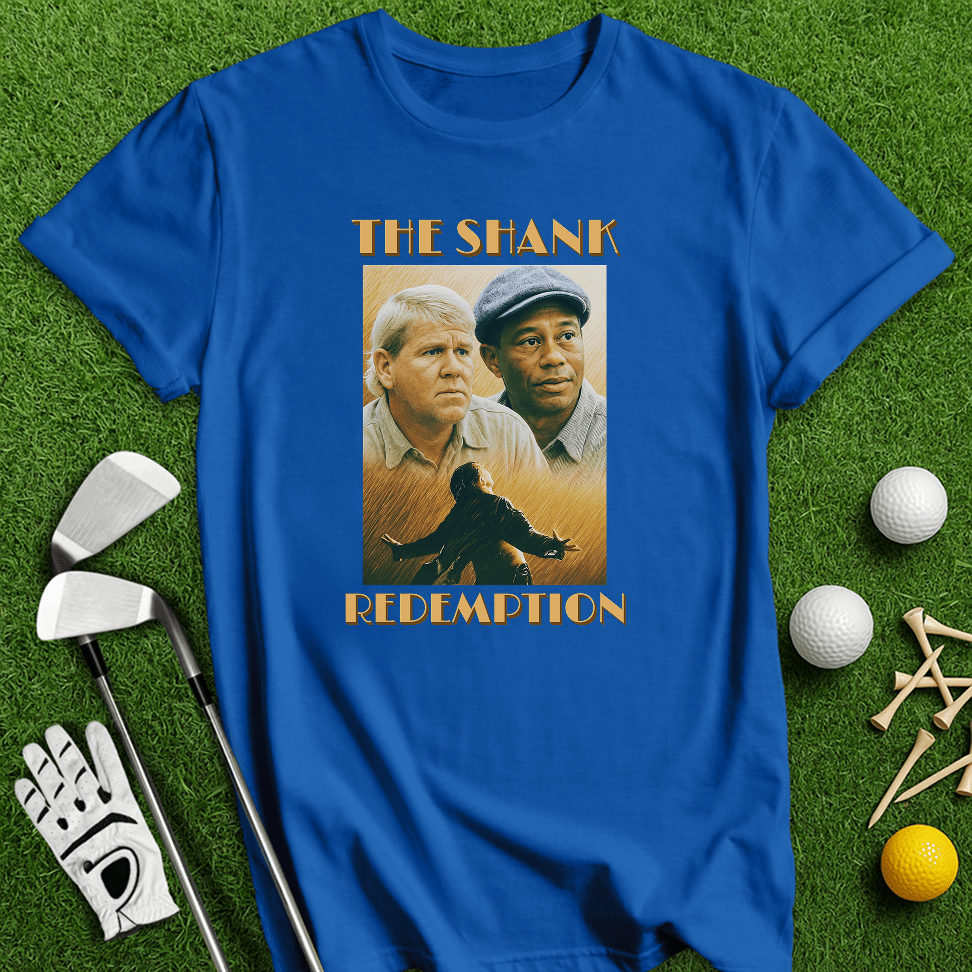 The Shank Redemption T-shirt - TeeHee Golf Gear