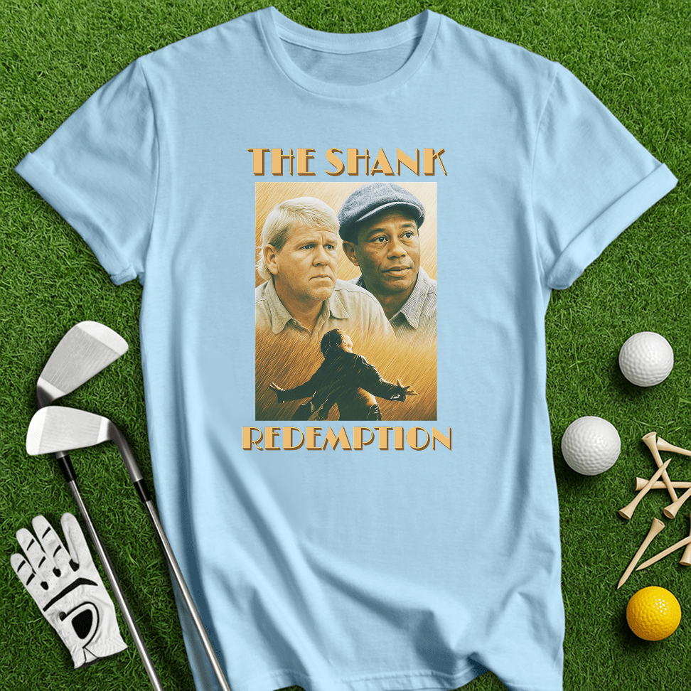 The Shank Redemption T-shirt - TeeHee Golf Gear