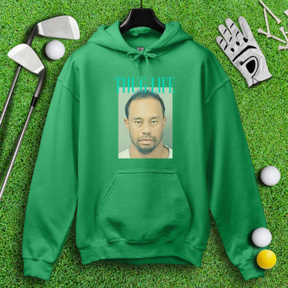 Thug Life - Tiger Woods Mugshot Hoodie - TeeHee Golf Gear