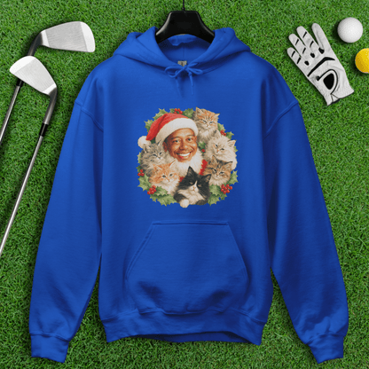 Tiger Santa Ugly Sweater Hoodie - TeeHee Golf Gear