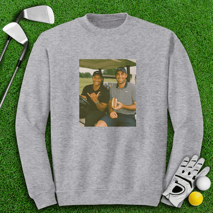 Tiger Scottie Beer Cart Crewneck - TeeHee Golf Gear