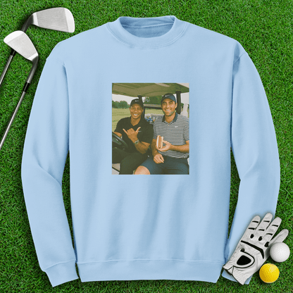 Tiger Scottie Beer Cart Crewneck - TeeHee Golf Gear