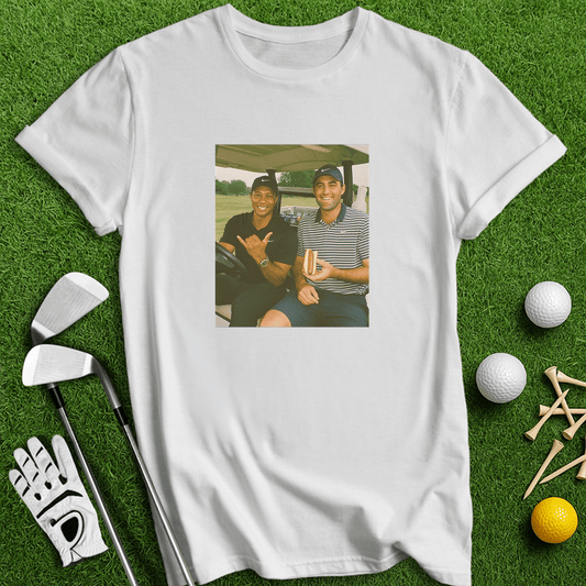 Tiger Scottie Beer Cart T-shirt - TeeHee Golf Gear