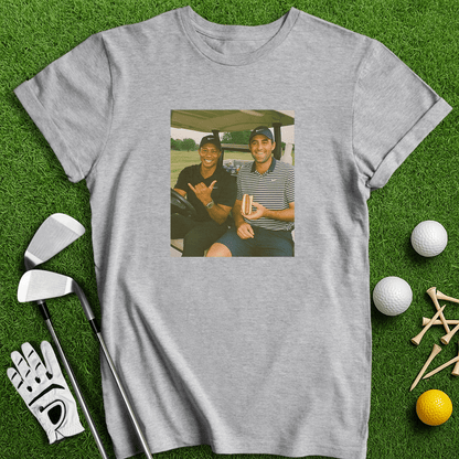 Tiger Scottie Beer Cart T-shirt - TeeHee Golf Gear