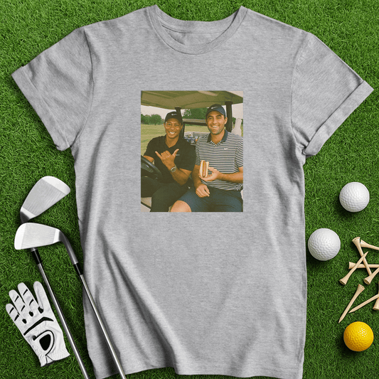 Tiger Scottie Beer Cart T-shirt - TeeHee Golf Gear