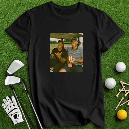 Tiger Scottie Beer Cart T-shirt - TeeHee Golf Gear