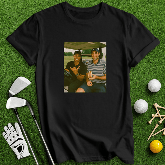 Tiger Scottie Beer Cart T-shirt - TeeHee Golf Gear