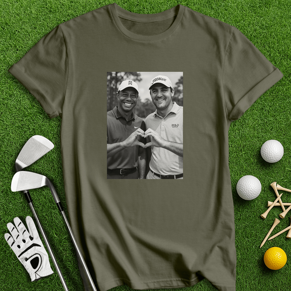 Tiger Scottie Besties T-shirt - TeeHee Golf Gear