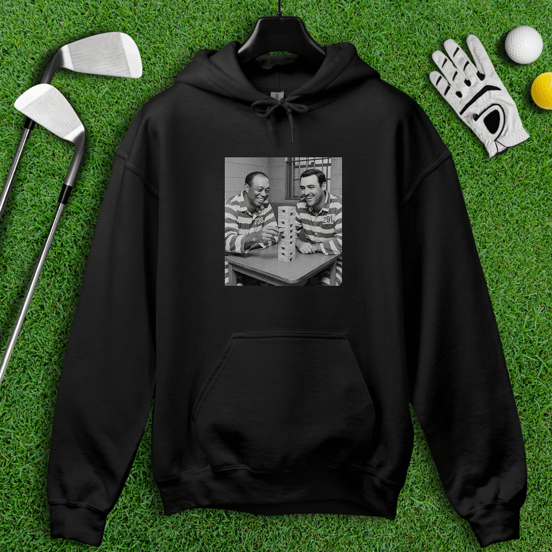 Tiger Scottie Jenga Hoodie - TeeHee Golf Gear