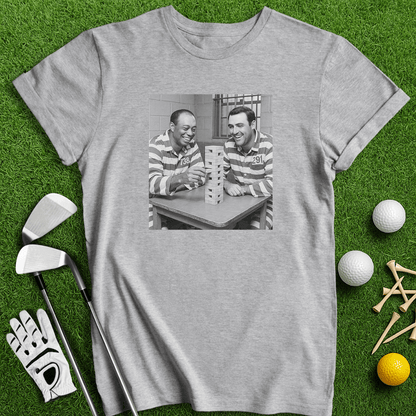 Tiger Scottie Jenga T-shirt - TeeHee Golf Gear