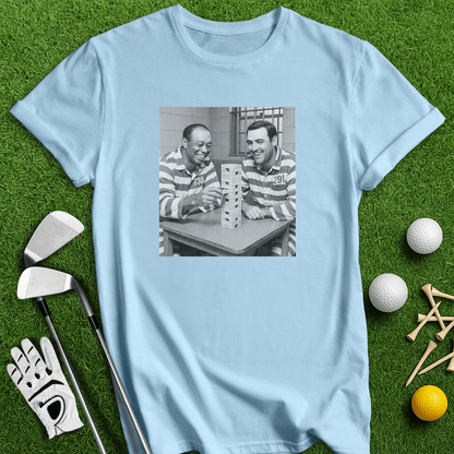 Tiger Scottie Jenga T-shirt - TeeHee Golf Gear