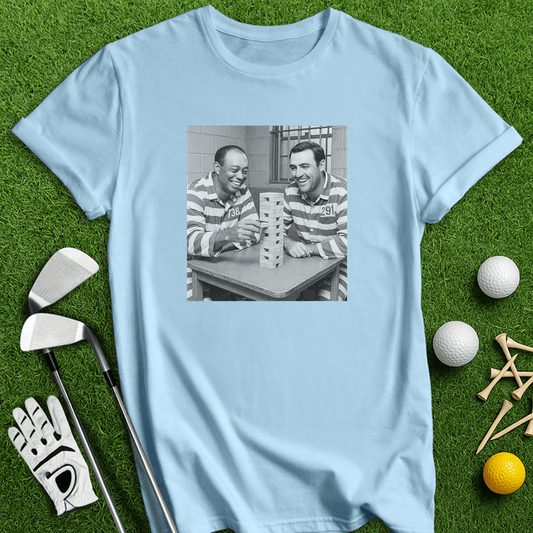 Tiger Scottie Jenga T-shirt - TeeHee Golf Gear
