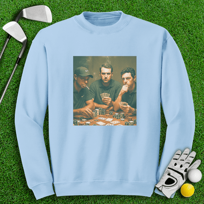 Tiger Scottie McIlroy Poker Crewneck - TeeHee Golf Gear