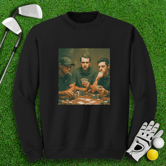 Tiger Scottie McIlroy Poker Crewneck - TeeHee Golf Gear
