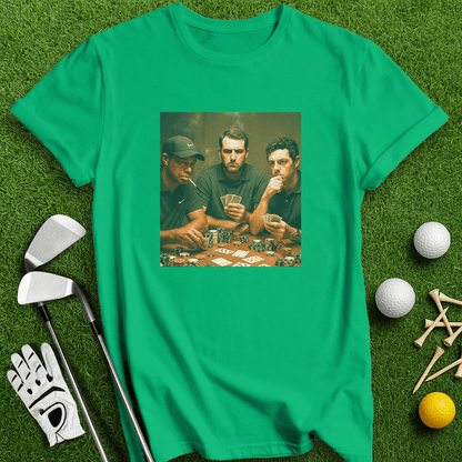 Tiger Scottie McIlroy Poker T-shirt - TeeHee Golf Gear